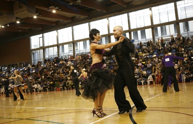 Imatge de l'edició del 2012 del Trofeu Ciutat de Sant Cugat de Ball Esportiu. FOTO: Esther Naval