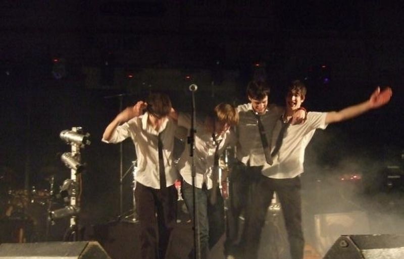 Imatge d'un concert a la plaça del Rei. FOTO: Arxiu