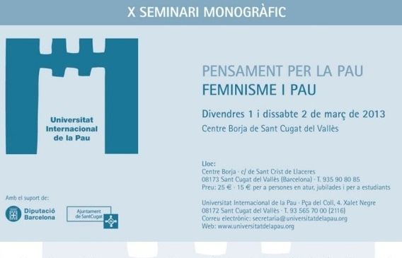 Fragment del cartell del seminari. FOTO: Cedida
