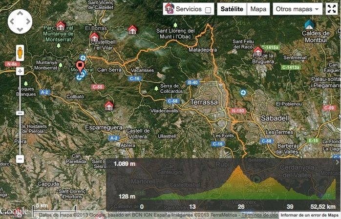 La Rura dels Tres Monestirs és de 52 quilòmetres. FOTO: Cedida