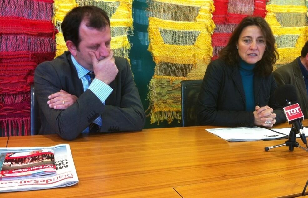 L'alcaldessa, Mercè Conesa, ha presentat les dades FOTO: JR Armadàs