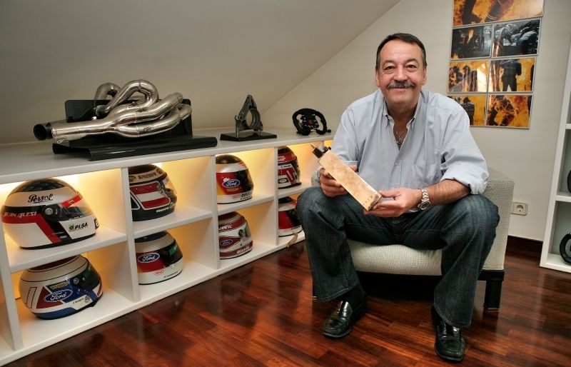 Joan Villadelprat, més de 40 anys dedicats al món de la Fórmula 1. FOTO: Artur Ribera