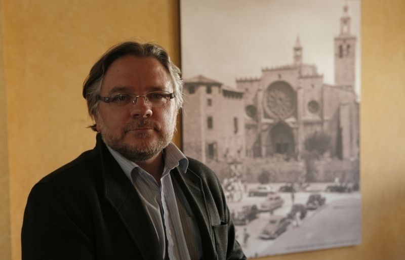 Marc Monells era cap de comunicació de la candidatura de Xavier Martorell FOTO: Artur Ribera