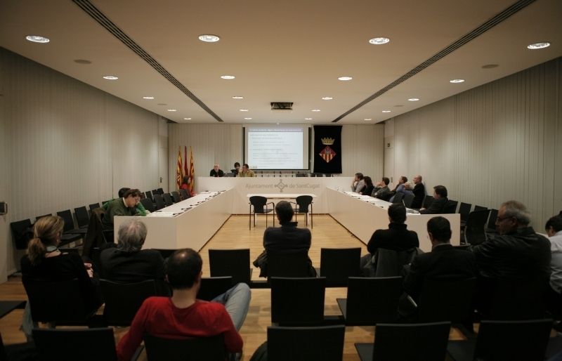 Imatge del Consell Sectorial d'Esports. FOTO: Artur Ribera