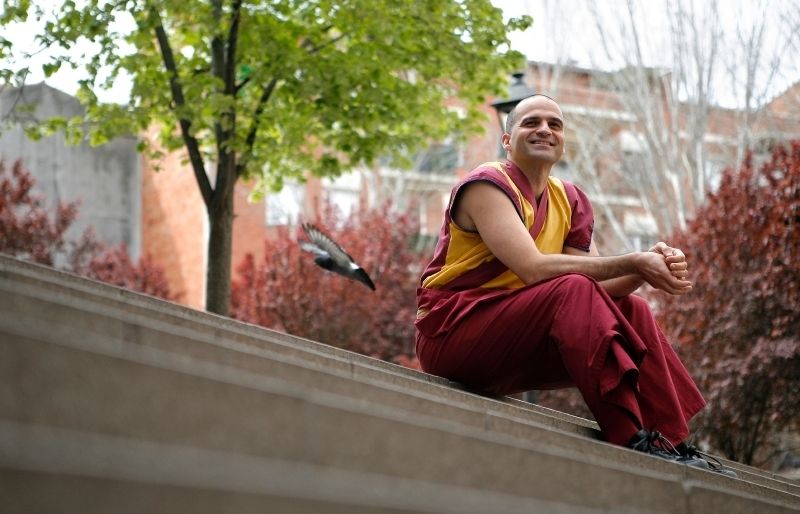Guen Kelsang Rabjor visita Sant Cugat. FOTO: Artur Ribera