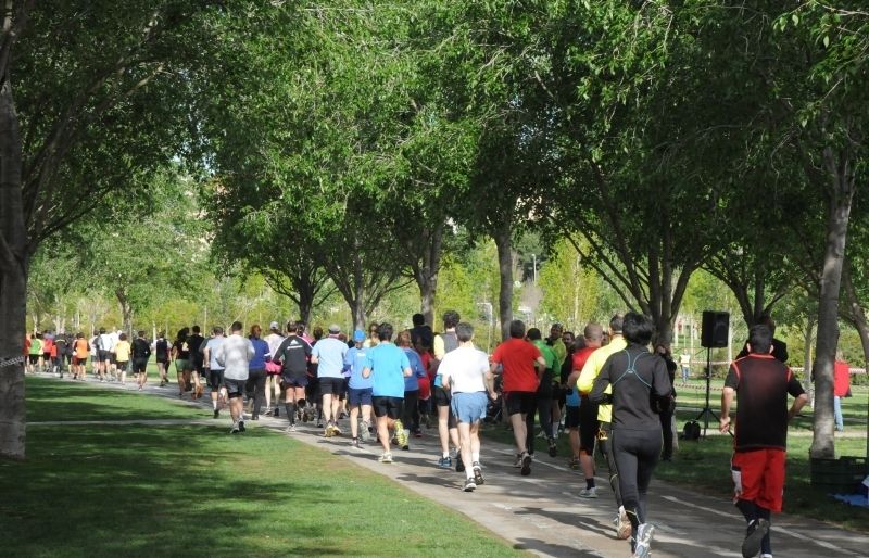 Imatge de l'edició del 2012 de la cursa MediJocs. FOTO: David Fernández