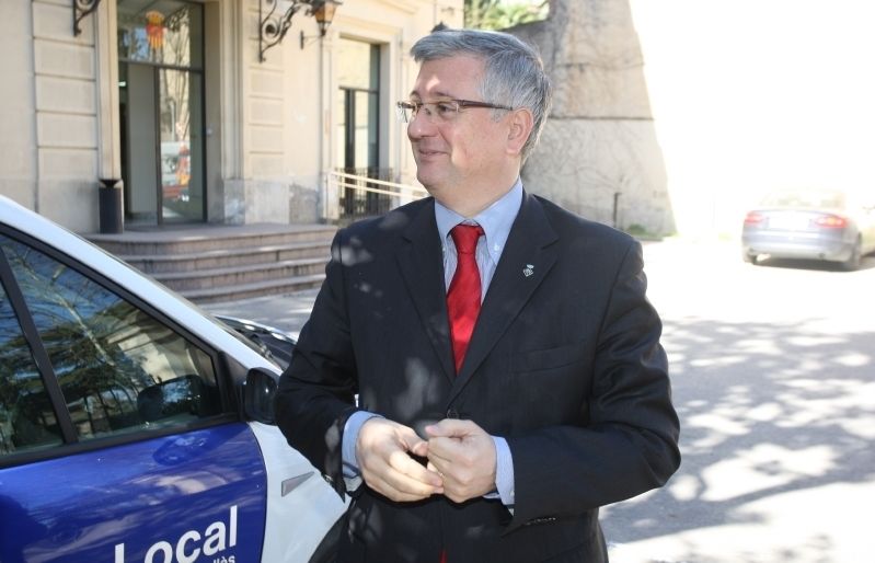 Xavier Martorell a Sant Cugat. FOTO: Lluís Llebot