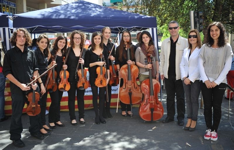 El TOT/Diari han signat un conveni amb l'Escola Fusió. FOTO: Amanda Bernal