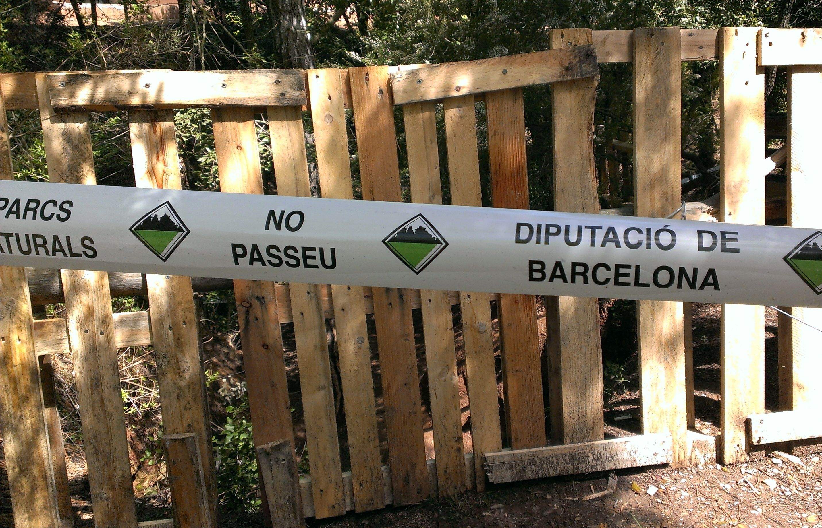 Zona on va tenir lloc l'accident. FOTO: A. Mira