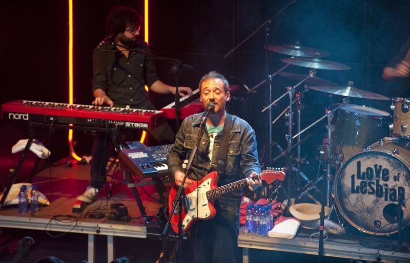 Love Of Lesbian en concert a la Sala Hoboken de Sant Cugat. FOTO: Amanda Bernal 