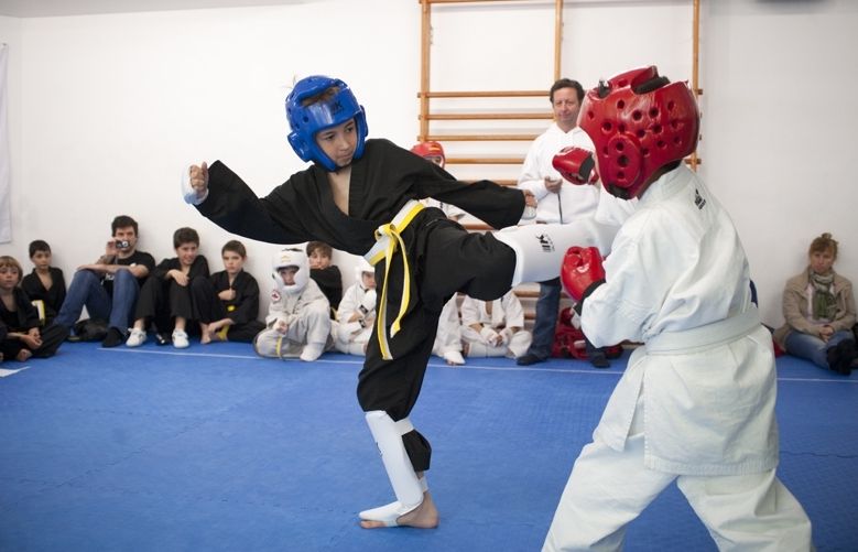 La Trobada s'ha fet sobre el tatami del Centre Equilibri. FOTO: Amanda Bernal