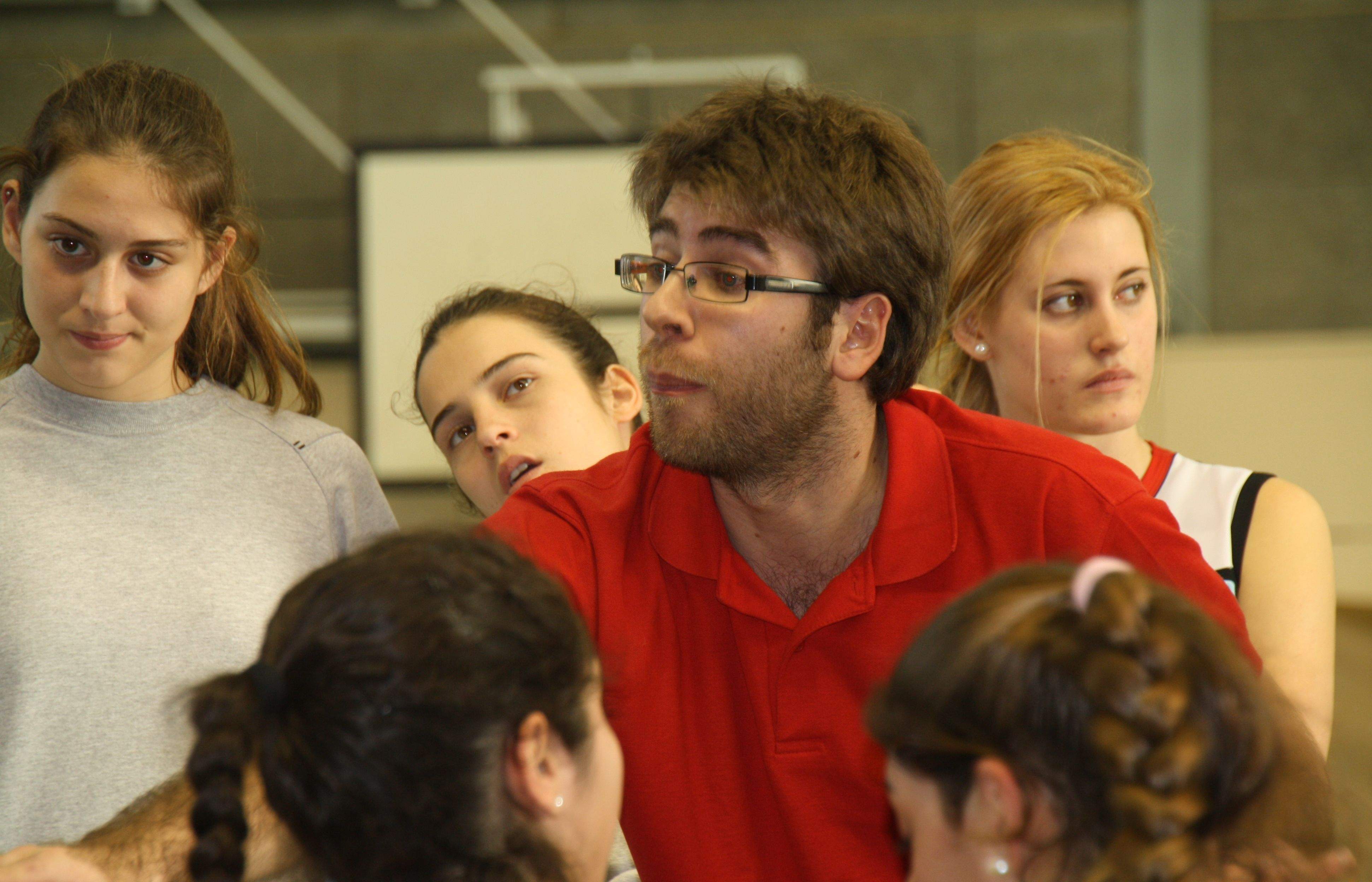 Rafa Ruiz, en un partit amb el juvenil A, la temporada passada. FOTO: Àlex López
