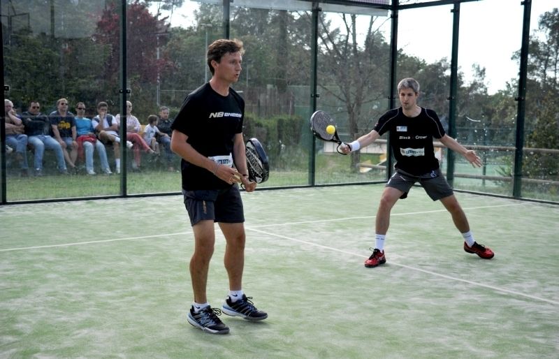 Adrian Biglieri i Enric Sanmartí, en una imatge de la final. FOTO: Amanda Bernal