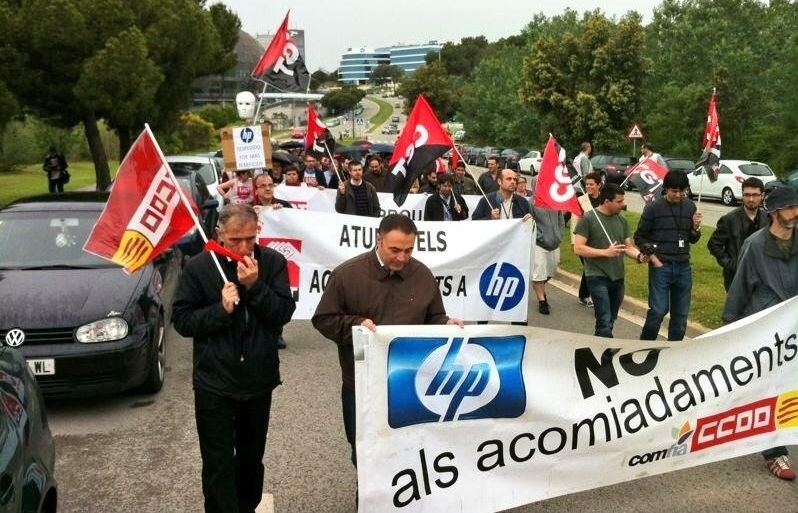 La marxa dels treballadors
