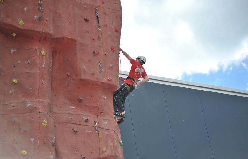 El campionat ha tingut lloc al rocòdrom Josep Barberà. FOTO: Amanda Bernal