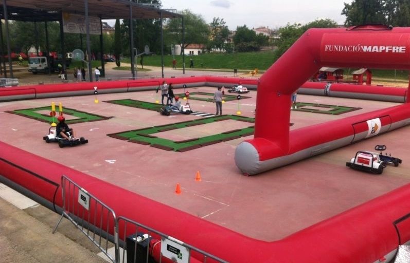 Circuit d'Educació viària. FOTO: Mariona Sagalés