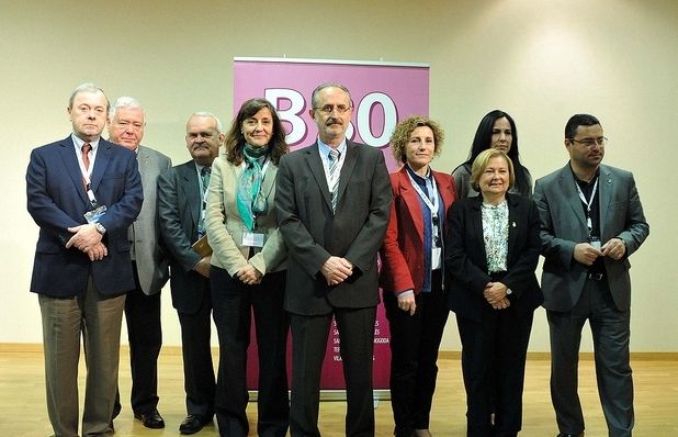 El president amb les 8 vicepresidències de l'ens FOTO: Localpres