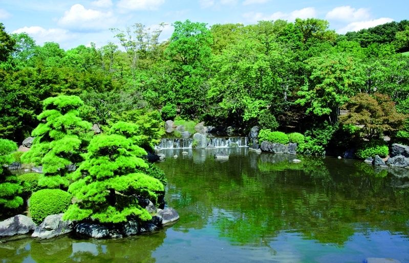 Els jardins japonesos tenen un disseny asimètric