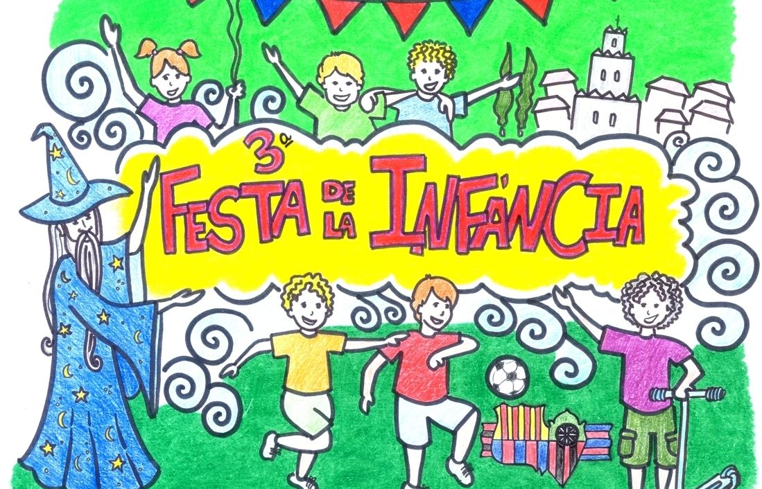 El cartell de la Festa de la Infància. FOTO: Cedida