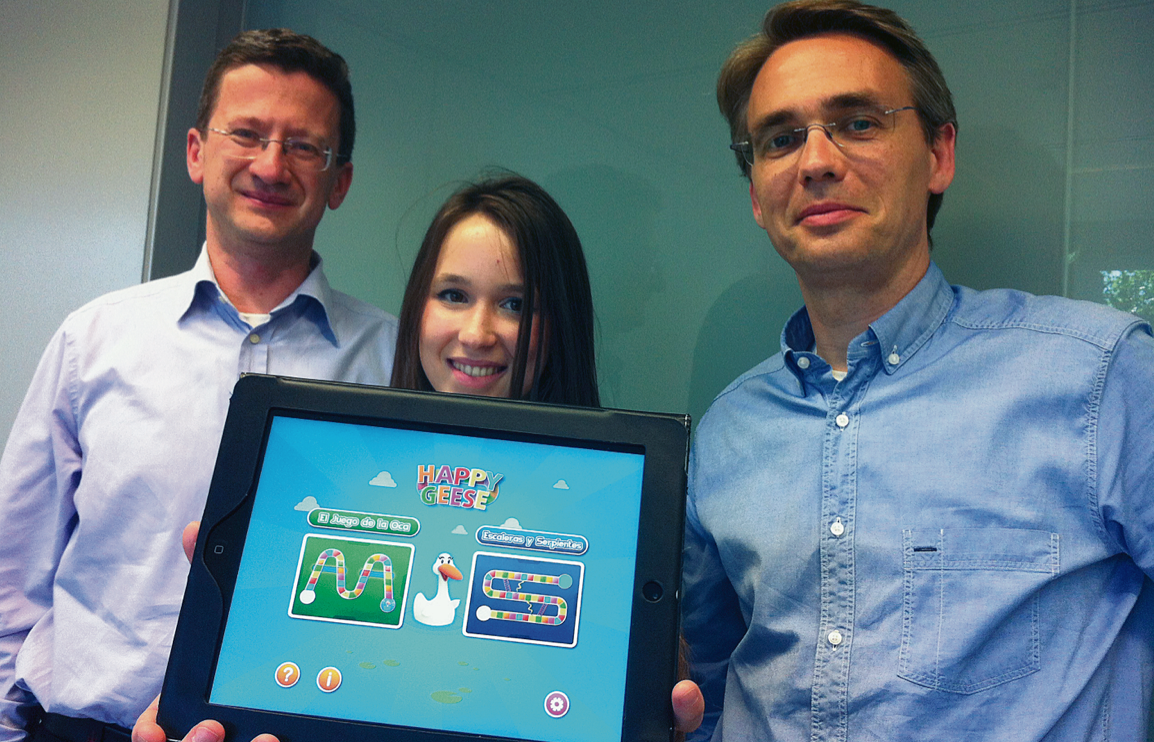 Francesc Sistach, David Deprez i Carlota Sánchez són lequip dAppically. FOTO: JR. Armadàs