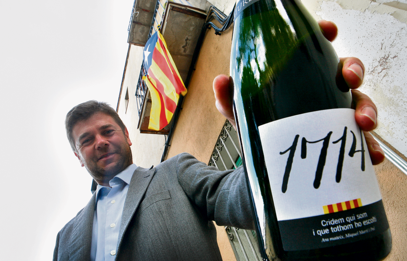 En Jaume és defineix sobiranista de tota la vida i des dels vuitanta que anava a manifestacions. FOTO: Artur Ribera