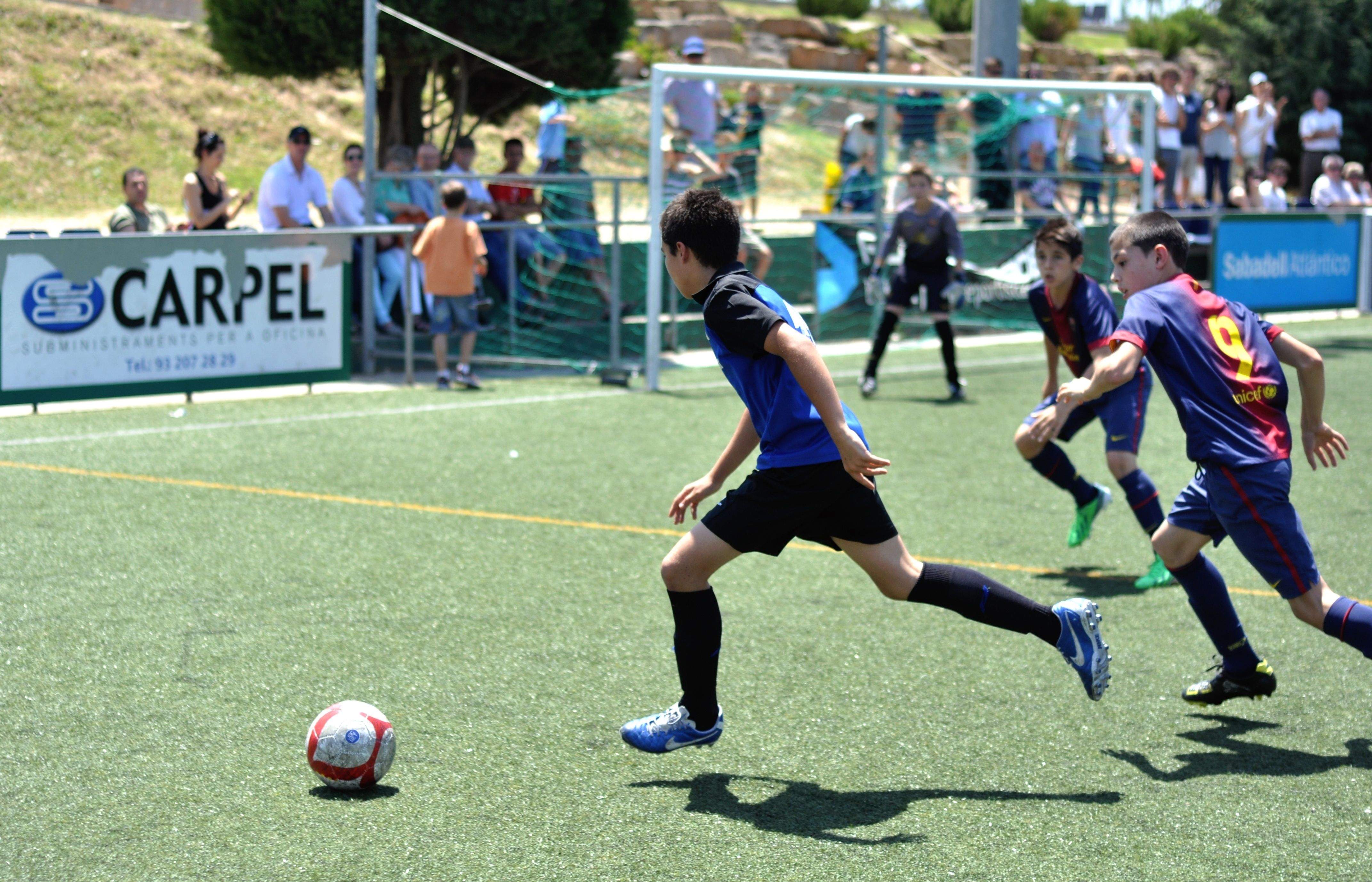 Junior FC i FC Barcelona han jugat la final. FOTO: Pere Fernández