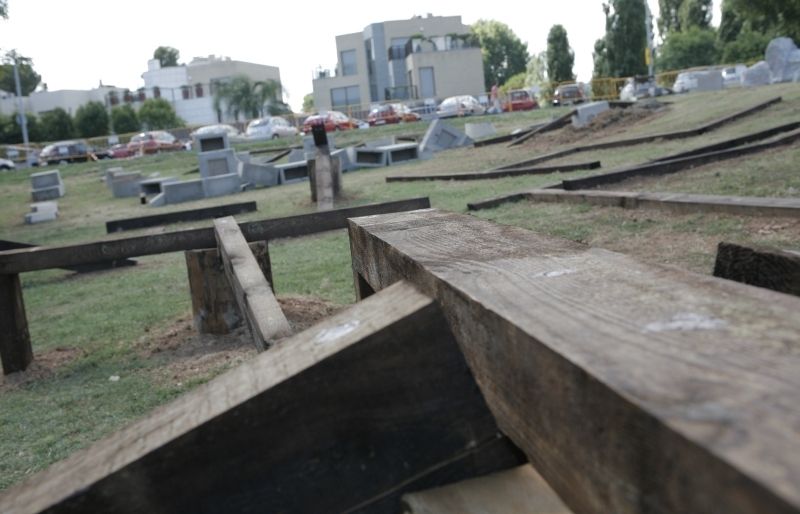 Imatge del parc de bicitrial. FOTO: Artur Ribera