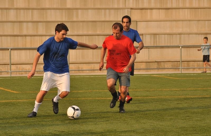 El partit s'ha jugat a la ZEM Jaume Tubau. FOTO: Albert Pi