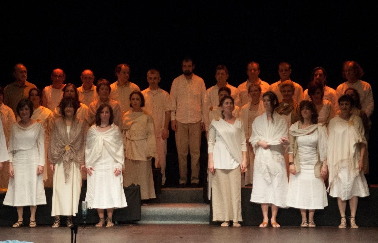 Cor de l'Òpera de Cambra de Sant Cugat i Cor de Cambra Dyapason. FOTO: Cedida