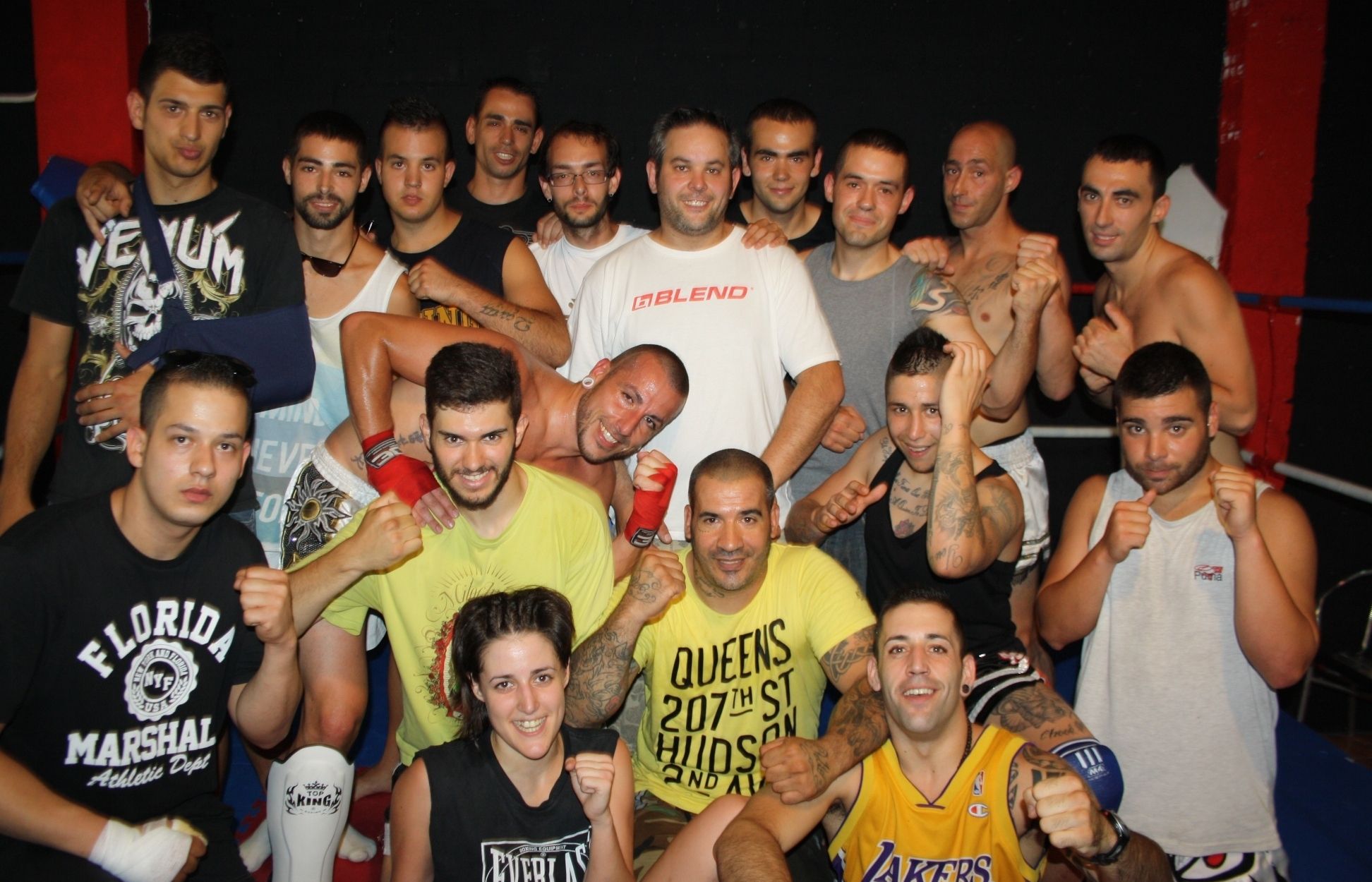 El grup sencer d'Invictus. FOTO: 