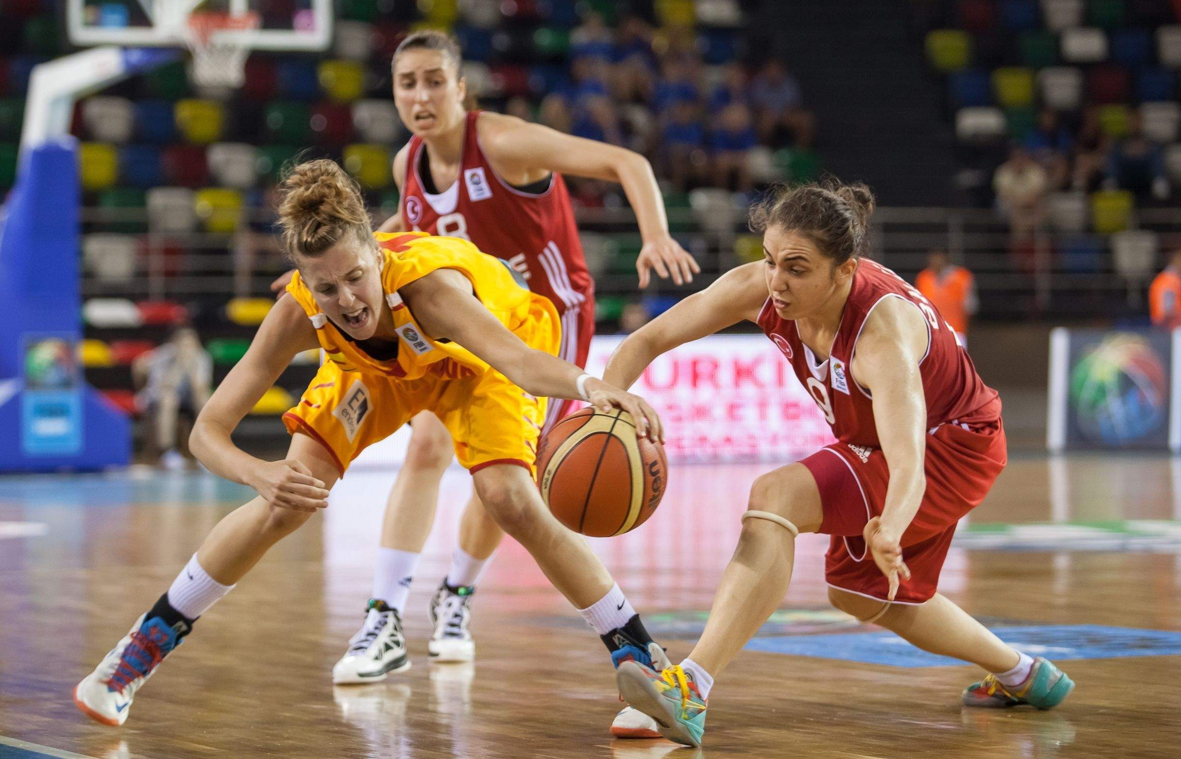 Itziar Llobet, a l'europeu. FOTO: FIBA Europa