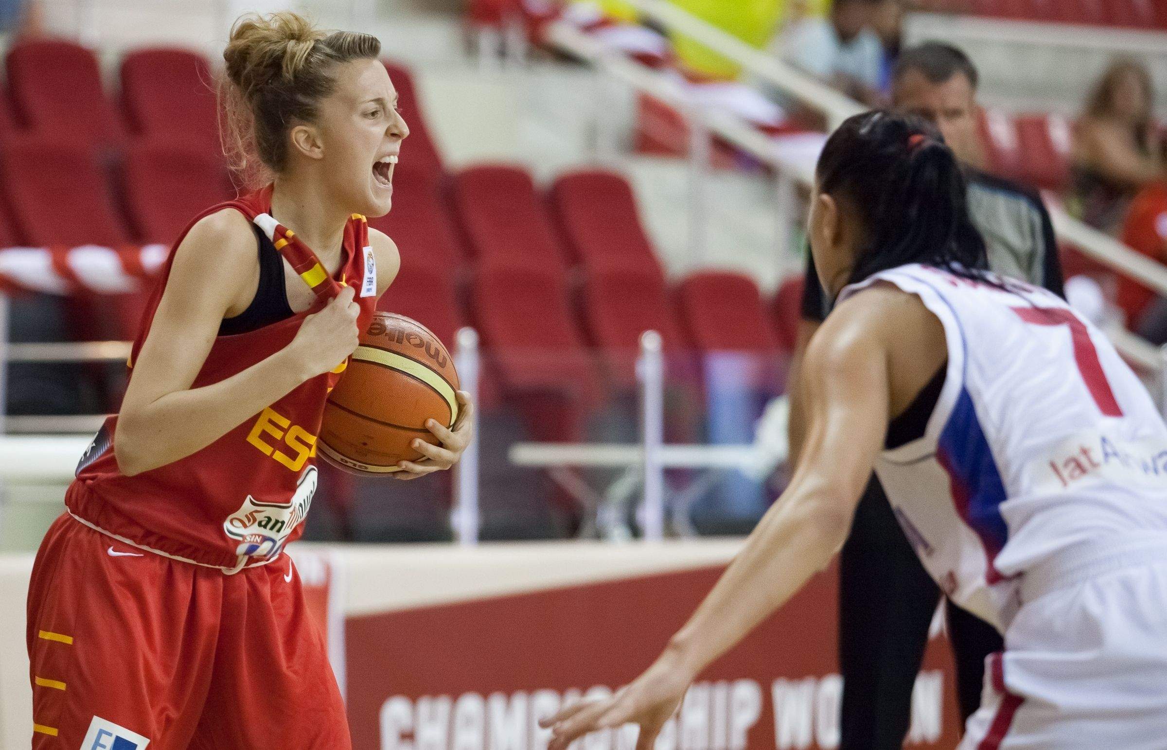 Itziar Llobet, a l'europeu. FOTO: FIBA Europa