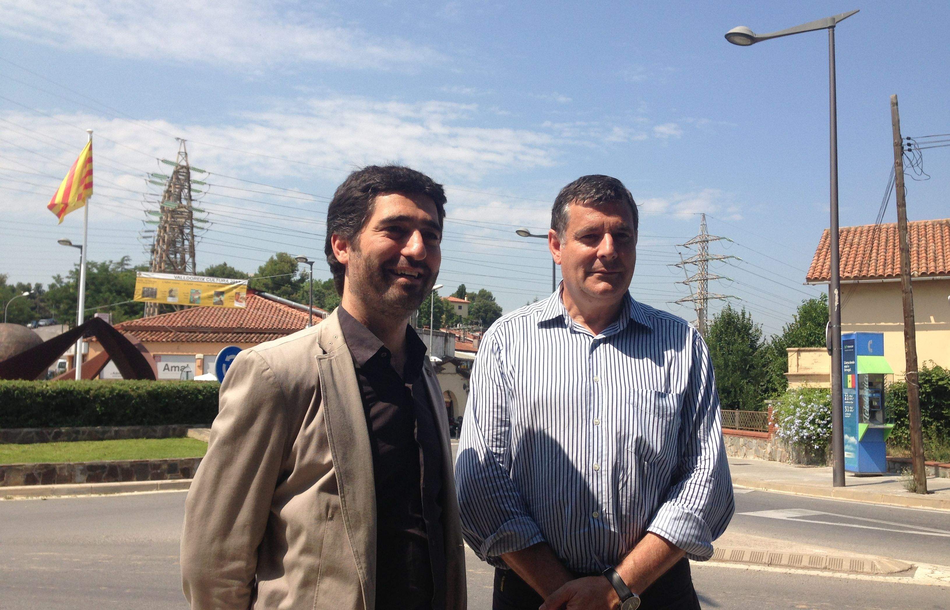 La càmera es posarà a la rotonda de Can Cadena de Valldoreix. FOTO: A. Mira