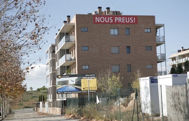 Els pisos a mantenen una baixada sostinguda a Sant Cugat. FOTO: Artur Ribera