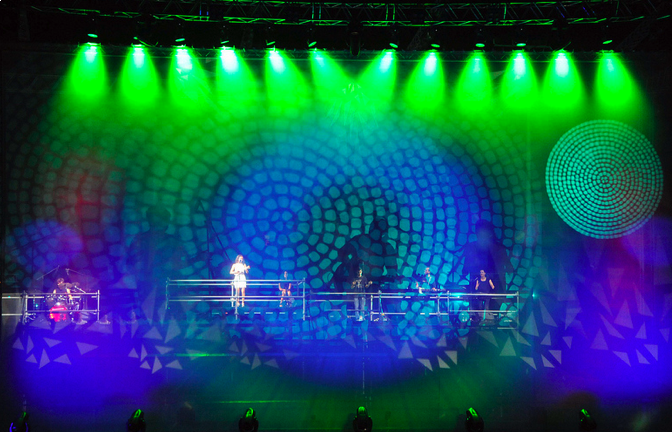 Muntatge audiovisual. FOTO: Localpres