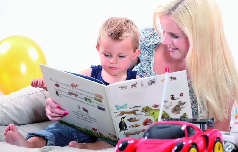 Podem llegir contes als nens des que són ben petits