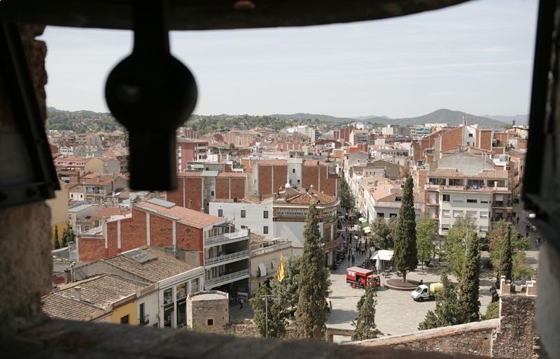 Des del campanar. FOTO: Arxiu