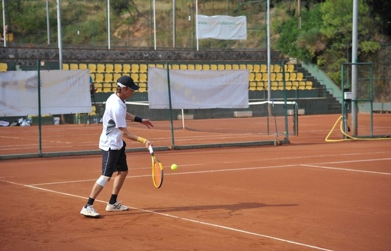 Imatge de la segona edició d'aquest campionat internacional de tennis al CE Valldoreix. FOTO: Amanda Bernal