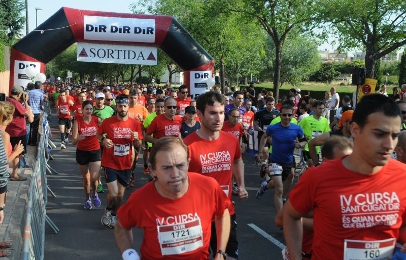 L'última edició de la cursa DiR-Sant Cugat es va fer el 17 de juny del 2012. FOTO: David Fernández