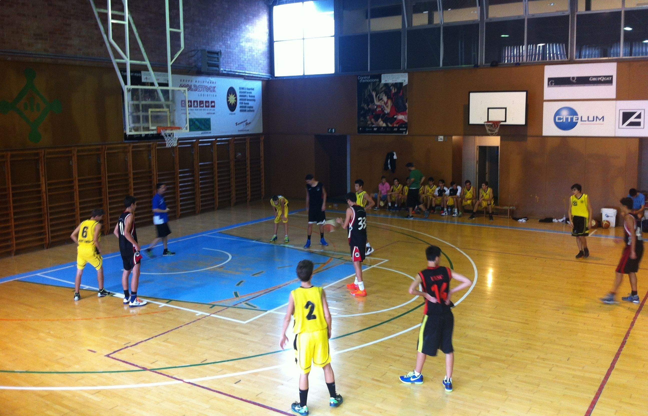 El cadet de la UE Sant Cugat va superar el dimarts 27 d'agost el Basket Almeda. FOTO: Cedida