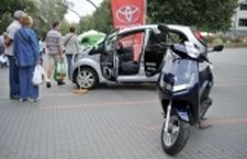 Exposició de vehicles sostenibles. FOTO: Cedida
