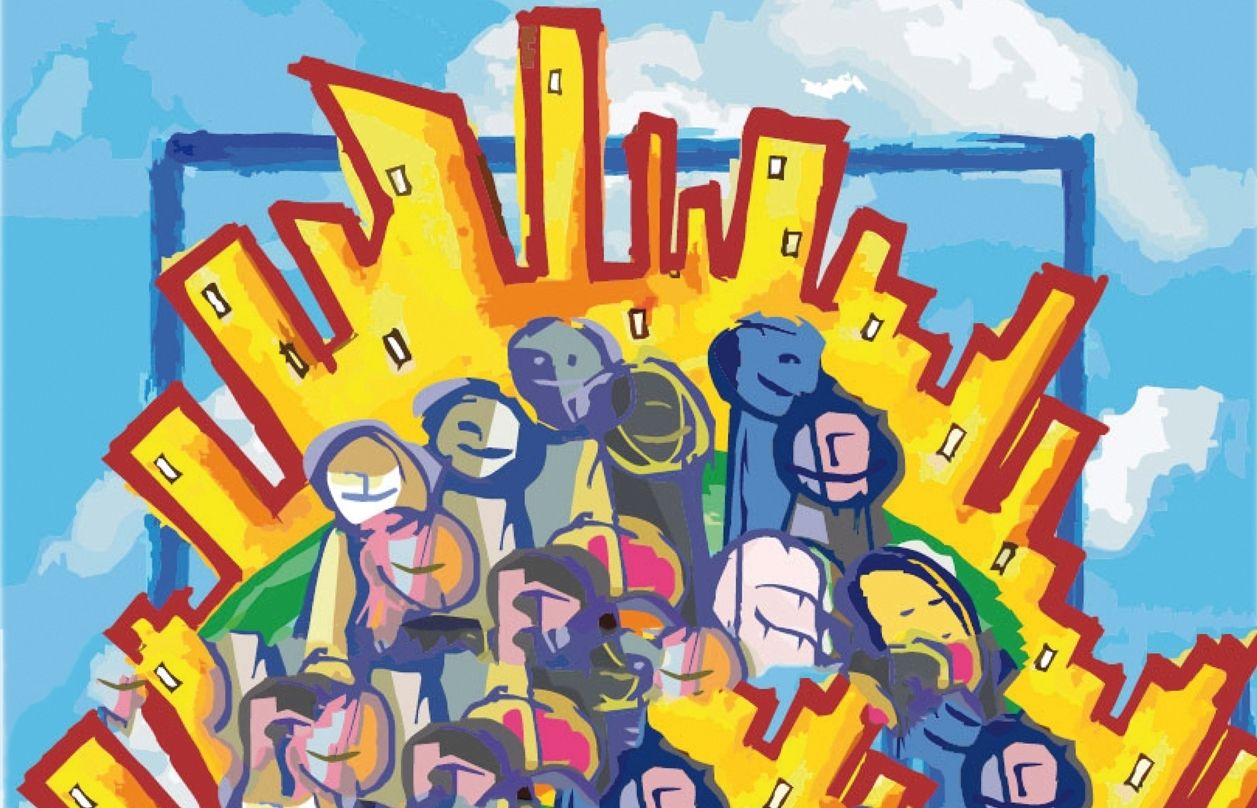 Cartell de la conferència de les Ciutats Defensores dels Drets Humans. FOTO: Cedida