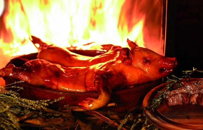 Forn castellà de llenya tradicional