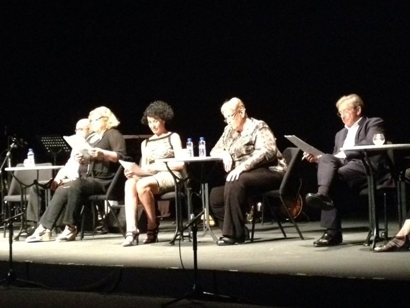 Moment de l'espectacle 'Assaig-20', de Gerald-Patrick Fannon. FOTO: A.Ribera