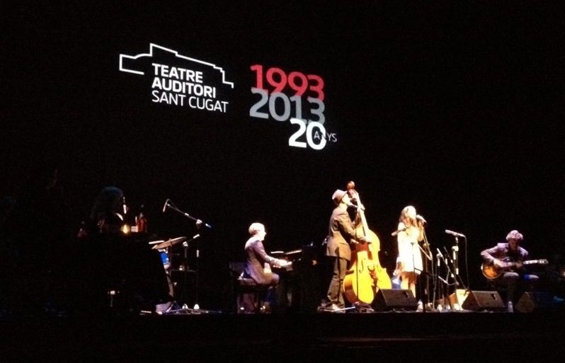 Motis-Chamorro Quintet han posat la nota musical a l'acte. FOTO: A.Ribera