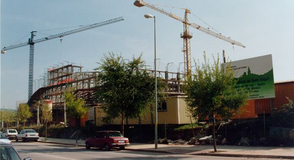 Construcció que va durar gairebé tres anys