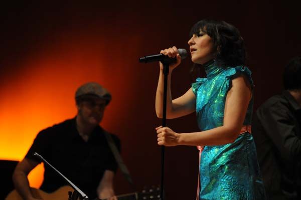 L'Amaral durant la festa dels 15 anys