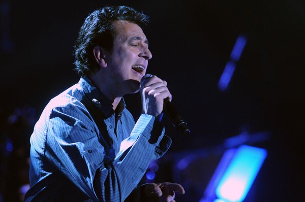 Primera de les dues actuacions de Manolo Garcia