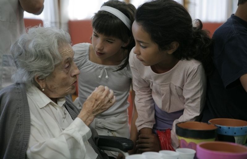 La gent gran del municipi suposen el 12% de la població local FOTO: Artur Ribera