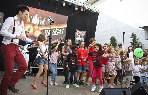 The Risas van actuar a la tercera edició del Festival Petits Camaleons. FOTO: Estefania Bedmar 